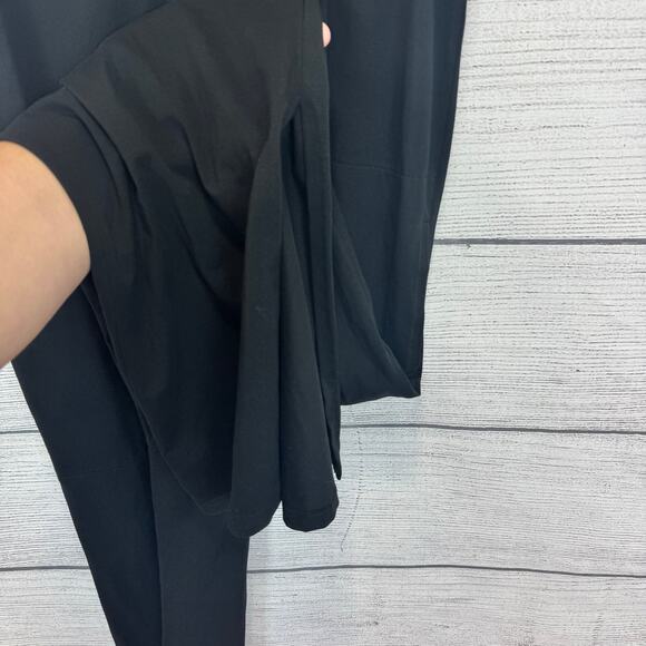 Heidi Houston Women's Black Sleeveless Soft Jumpsuit Size Small - Picture 4 of 8